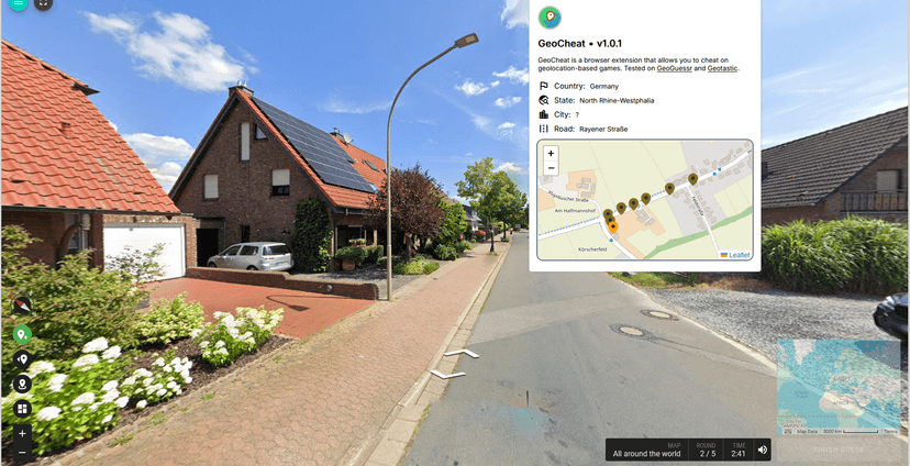 GeoCheat
